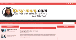 Desktop Screenshot of busy-mom.com